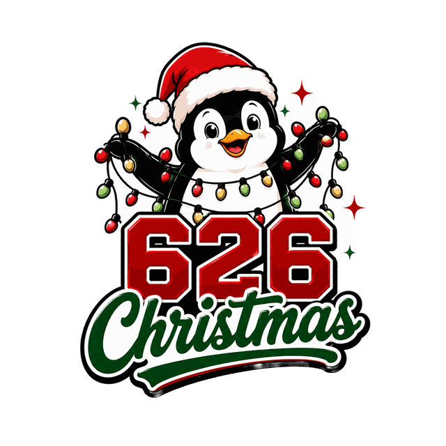 626 Christmas logo — San Gabriel Valley Christmas light installation