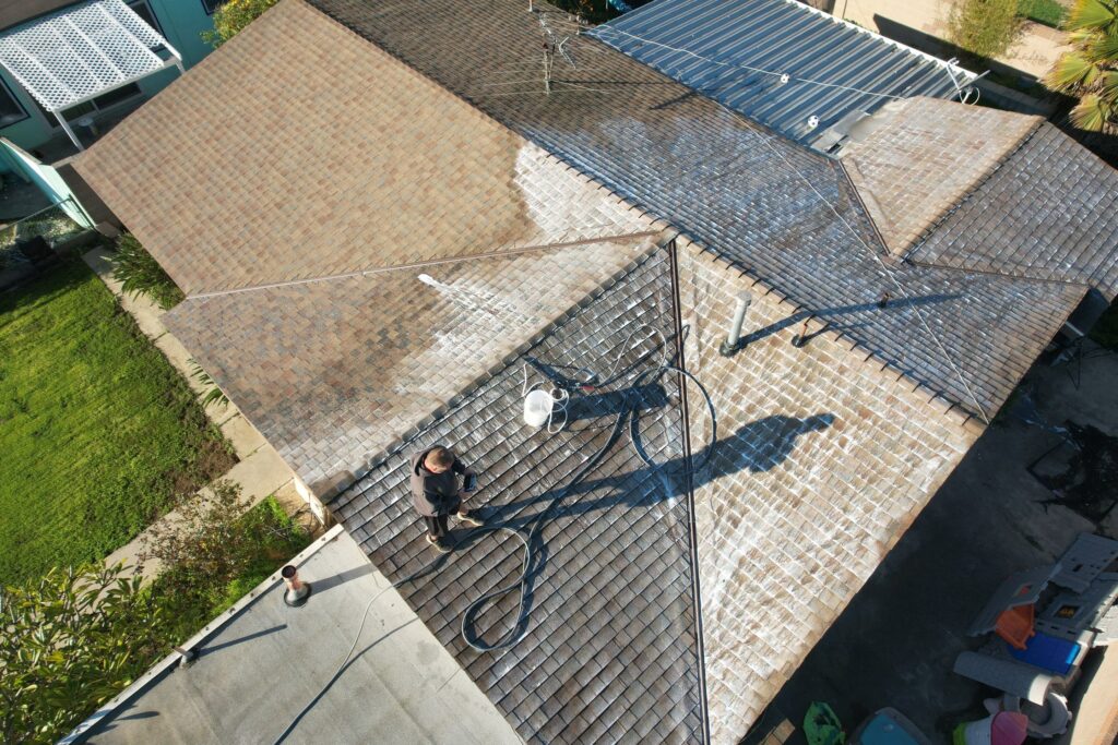 Impressive Roof And Soft Wash Transformation Carson CA