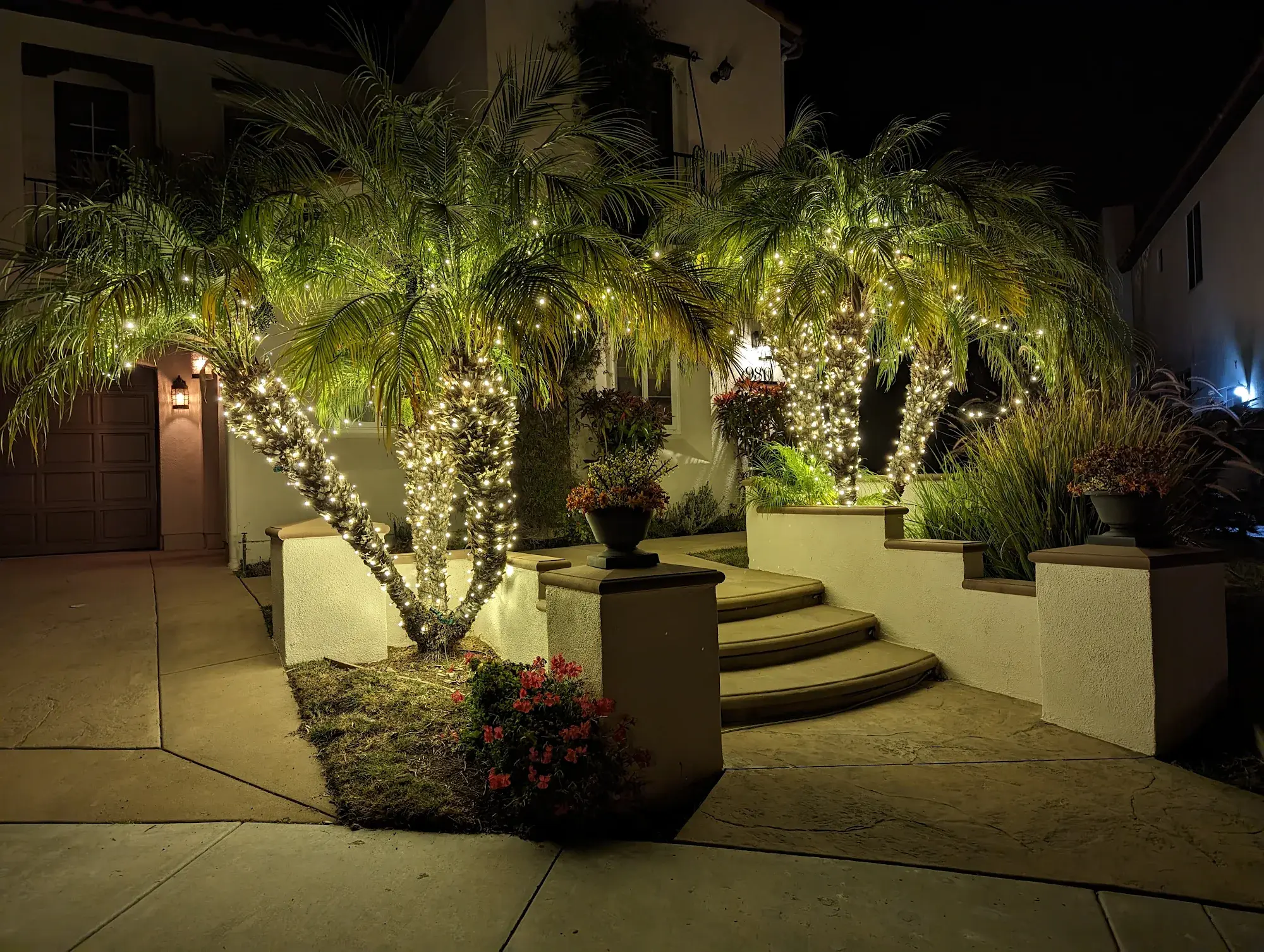 burbank ca christmas light installation